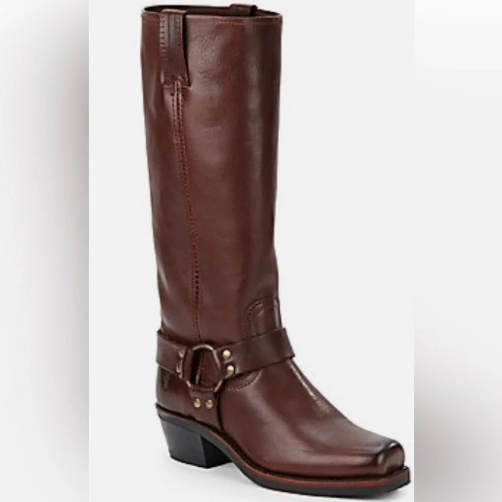 Frye 15R Tall Harness Boots - Picture 16 of 16